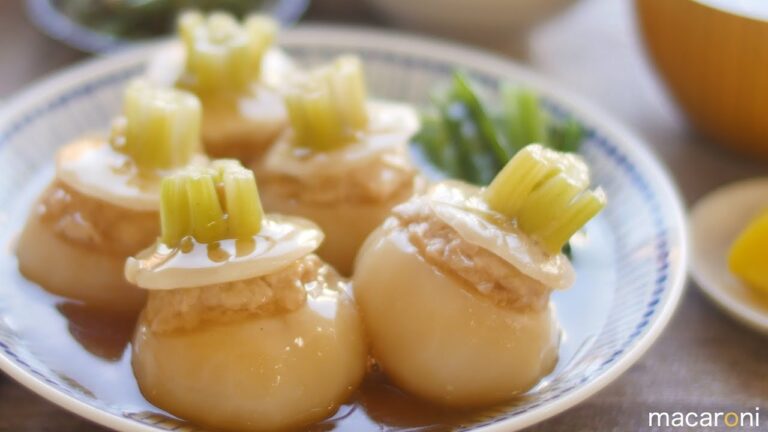 まるっとやわらか！小かぶの 肉詰め まるごと煮 のレシピ 作り方