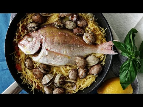 【お魚まるごと！】パスタでパエリア？！