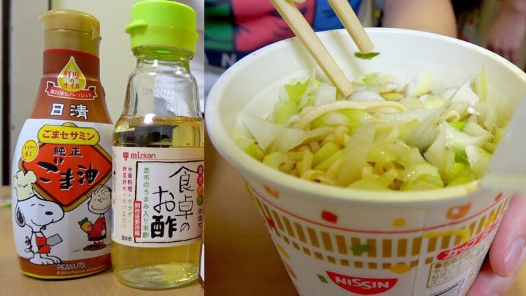 【バズり確定】激ウマ！！カップラーメンを酸辣湯麺にする最強アレンジ！