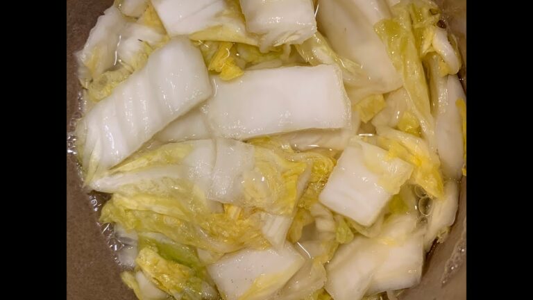発酵白菜の作り方