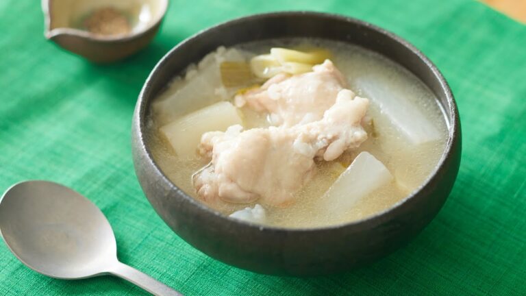 【サムゲタン】炊飯器で簡単！美味しすぎて作り置き！体もポカポカあったまるよ〜♪