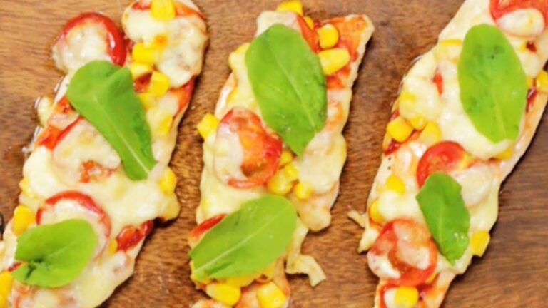 ささみを生地にしたピザ｜C CHANNELレシピ