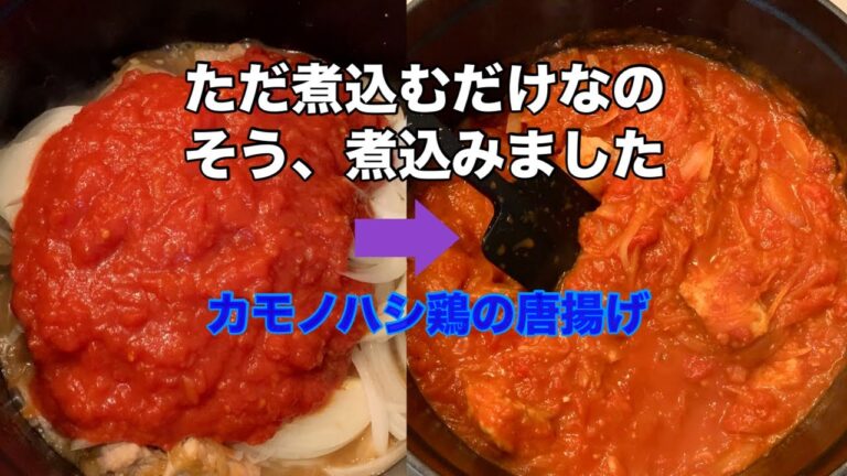玉ねぎの火入れがポイント！豚肉のトマト煮作りました。