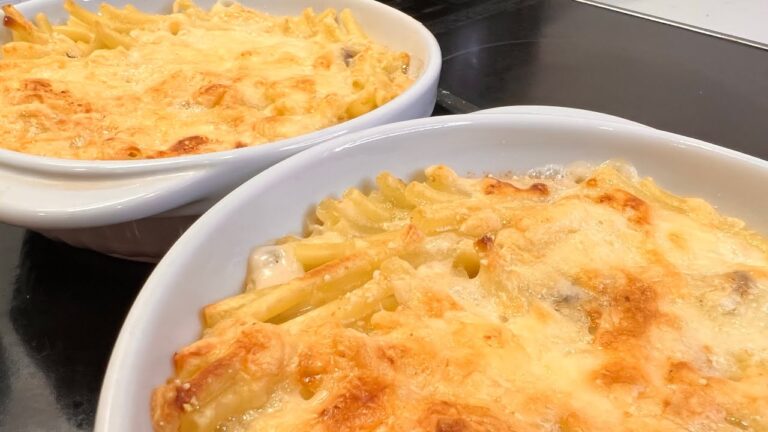 トップバリューのパスタソースで超簡単マカロニグラタン　recipe151