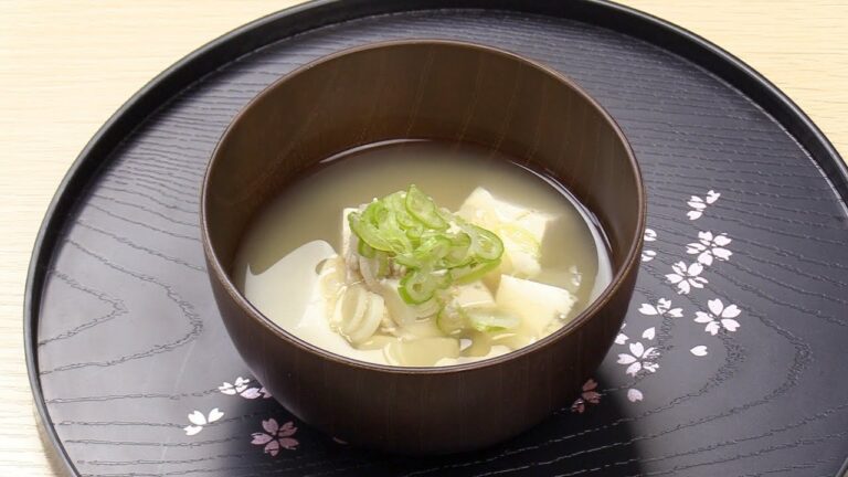 【手軽に家庭で作れる介護食】豆腐と長ねぎの味噌汁（常食）｜訪問歯科ネット