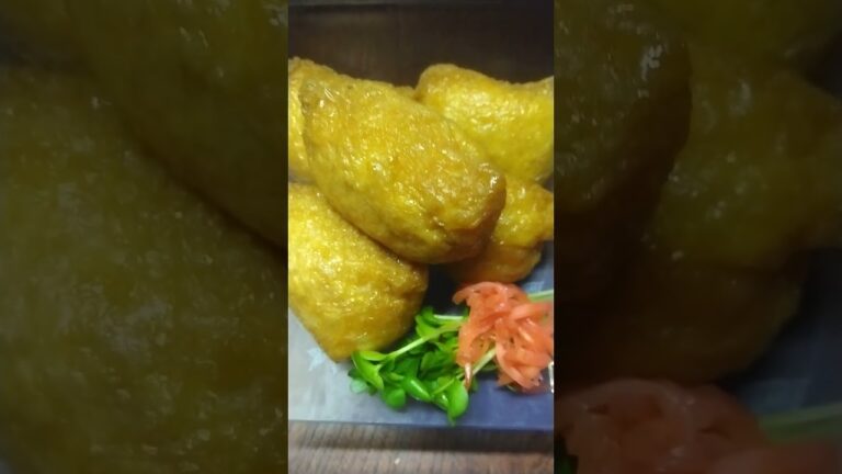 お稲荷さん冷凍にします。