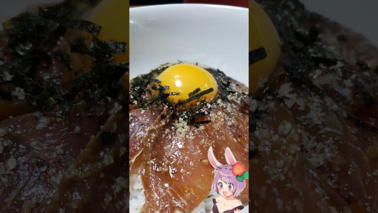 簡単。入れて置くだけ！鯛とワラサの漬け丼 #shorts