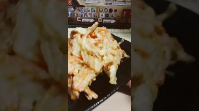 馬南メシ。夕ご飯。玉ねぎ&人参のシンプルかき揚げ。シンプルが1番‼︎