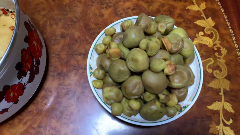 青梅のピクルスを作る