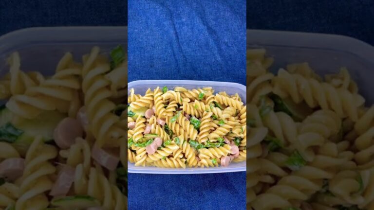 【匂い注意！】ニンニク醤油のマカロニサラダがうまい。酢の物で口の中リセット！。新規就農予定者はあと、634日で就農