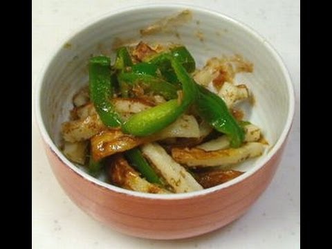 ちくわとピーマンのおかか和え（ポン酢風味）