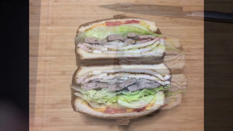 【サンドイッチ】ポークとハニーマスタード