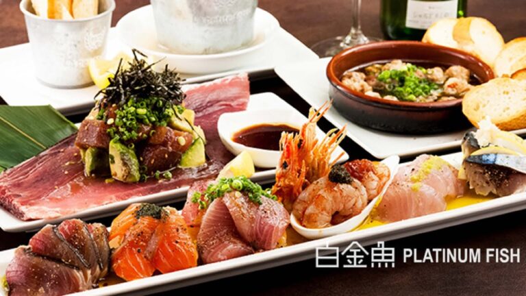 虎ノ門/神谷町【魚バル】3分de簡単カルパッチョ5種盛り