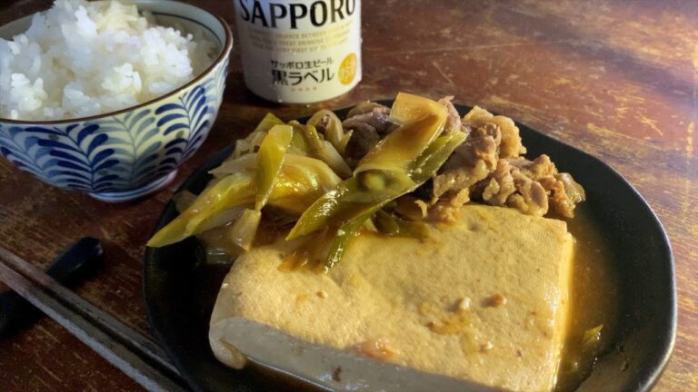 【深夜食堂】白飯がすすむ肉豆腐を食った事があるか？