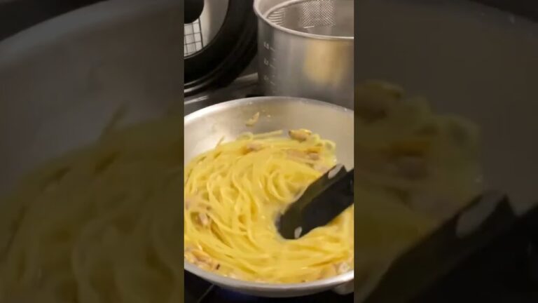 ボンゴレ・ビアンコの作り方 #shorts #cooking #asmr #pasta