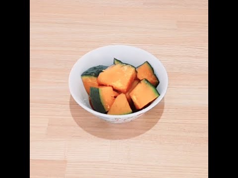 レンジでかぼちゃの煮物が簡単に作れます☆彡 #Shorts
