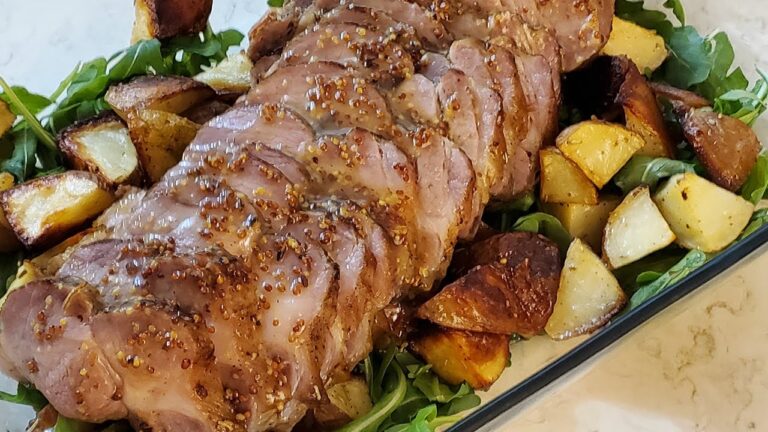 【ローストポーク　オーブン編】むずかしそうだけど、実はかんたん！　ソースも絶品！