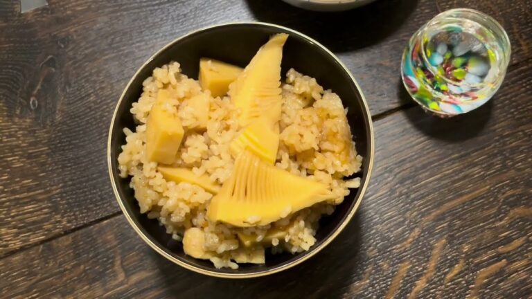 旬の筍が美味い！炊き込みご飯としての一体感も最高！！美味しい筍ご飯の作り方をご紹介します。