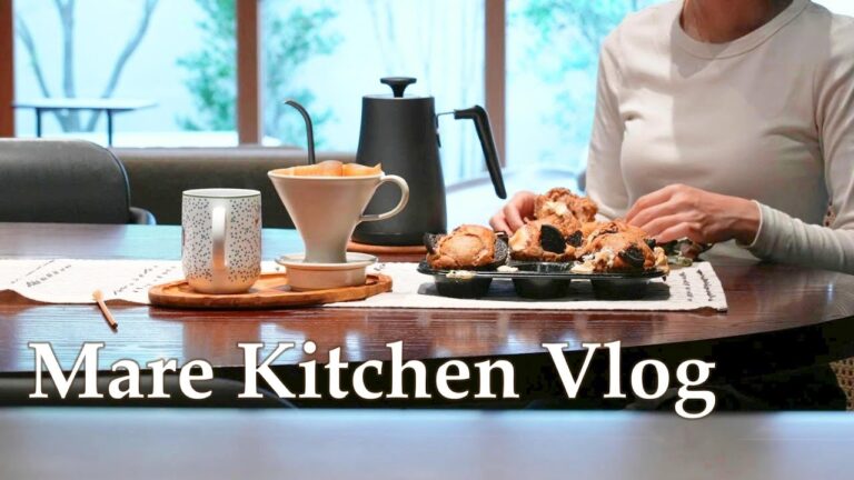 【休日ブランチ】具沢山ポトフと手作りフォカッチャ | 海老グラタン | オレオスモアマフィン |