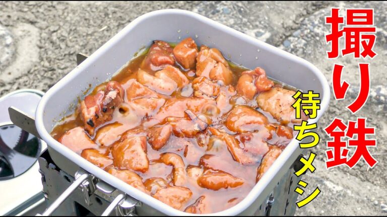 撮り鉄 の待ちメシ【焼き鳥の親子丼】