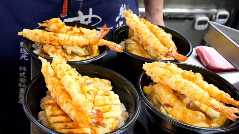 カレー！天丼！ラーメン！腹ぺこアニキ達が殺到するロードサイド絶品食堂丨Japanese Street Food