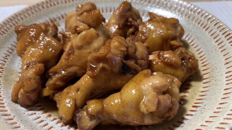 手羽元のさっぱり煮