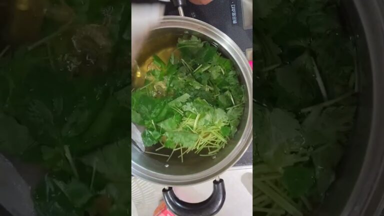 三つ葉の卵スープ