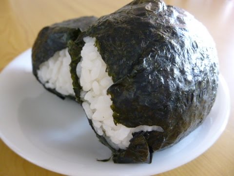 【レシピ】ふじっ子煮ごま昆布でこんぶのおにぎり　How to make rice ball of kelp