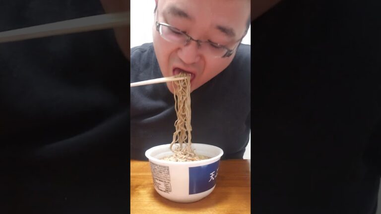 【ガチ】セブンプレミアムの天ぷらそばがウマイ#コスパ最強説#ダイっと