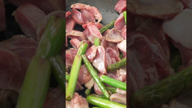 ただ、砂肝を美味しくいただく #shorts #砂肝 #ニンニク