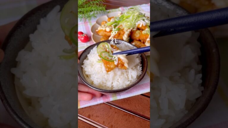 ご飯がすすむ！大人気レシピ「照りマヨチキン」#shorts #food #recipe #簡単料理 #簡単レシピ #料理 #レシピ