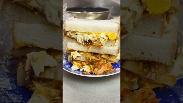 キムチたまごサンド！Kimchi egg sandwich！ #eggsandwich #ズボラ飯 #sandwich #たまごサンド