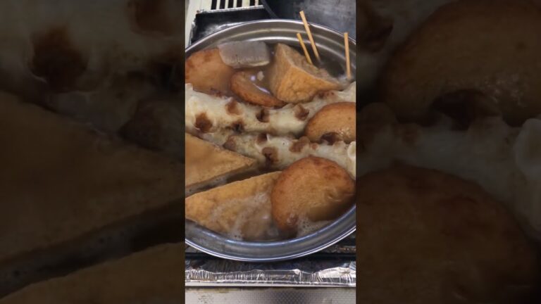 入れすぎたおでん種#shorts#おでん#ちくわ#厚揚げ#牛すじ#こんにゃく#ひら天