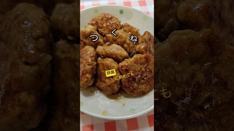 絶妙なる豆腐の存在！ふわふわ「豆腐のつくね」