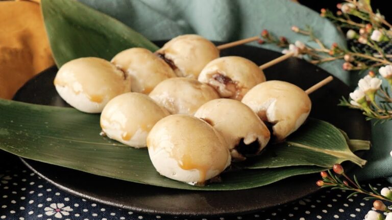 【豆腐でだんごでパン！】春のもちもちだんごパン🍡
