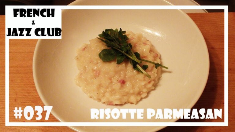 【プロレシピ】現役フレンチシェフが作る パルメザンチーズのリゾット｜FJCLUB  risotte parmeasan