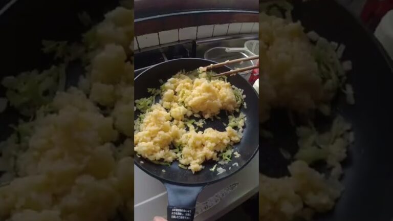 ばあちゃんの料理教室／お昼ごはん／焼き飯の作り方・レシピ #shorts