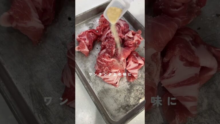 【焼きそばの神アレンジ】ネギだくジューシーなねぎ塩焼きそばが最高すぎた、、 #簡単レシピ #自炊 #焼きそば