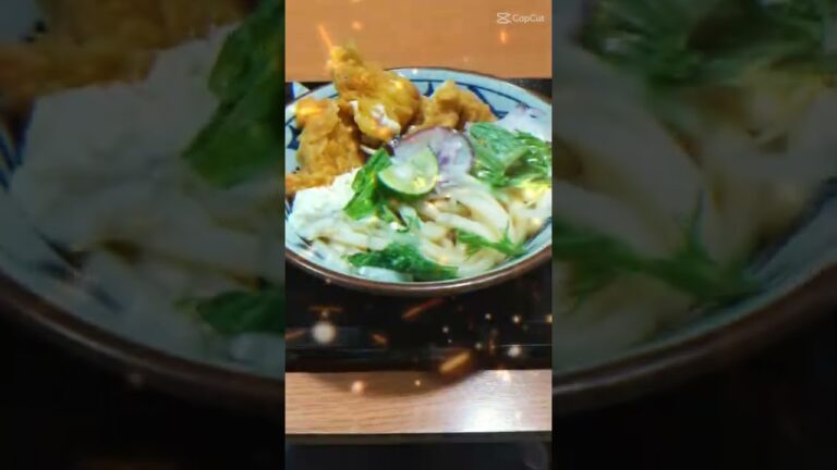 丸亀製麺のタル鶏天🍚