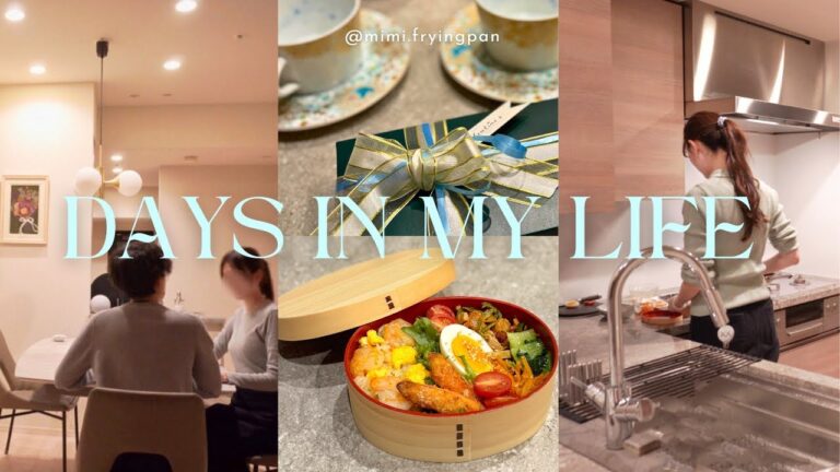 【Vlog】朝5時お弁当作りから始まる贅沢なバレンタインの1日｜華やかネギトロ巻き寿司＆手作りチョコ｜中華お弁当｜夫婦の会話