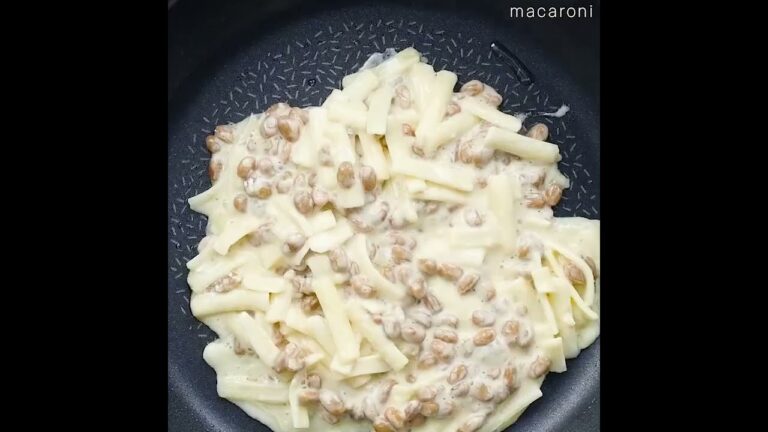 【おつまみに🍻】パリパリチーズ納豆！#納豆 #おつまみ #チーズ