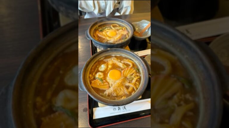 【世代を超えて愛される手打ち味噌煮込みうどん】 #味噌煮込みうどん #岐阜グルメ