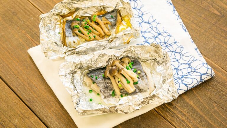 鰆のホイル2種焼き
