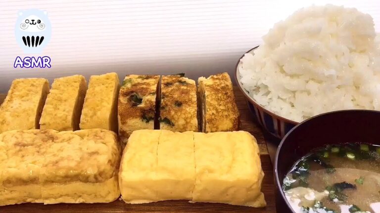 【ASMR・咀嚼音】たまご焼き