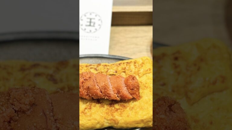 【福岡/天神】ランチ情報「甘い卵焼きとピリ辛明太子のコントラストが味わえる#福岡ランチ #福岡グルメ #福岡 #ランチ情報 #卵焼き #明太子 #shorts