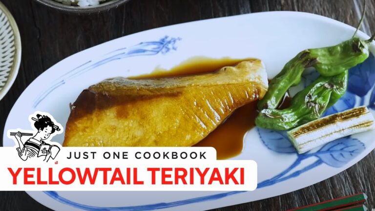 How To Make YELLOWTAIL TERIYAKI (Recipe) ぶりの照り焼きの作り方 (レシピ)