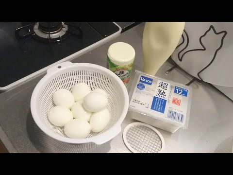ガッツリたまごサンドを作る(´ω｀)