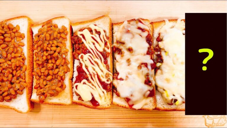 大手食品メーカー勤務開発担当者考案！【納豆と◯◯！】食パンアレンジレシピ