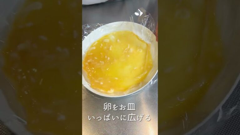 火不要レンジでオムライス？超時短レシピ【簡単料理】#shorts #簡単レシピ #okunochannel #オクノチャンネル