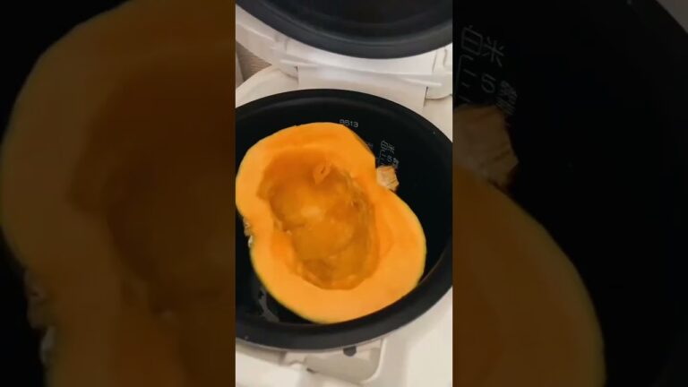 炊飯器で炊くだけのホクホクかぼちゃ〔2歳児と過ごす30代主婦〕#shorts #youtubeshorts #レシピ